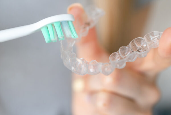 Sanitizing denture