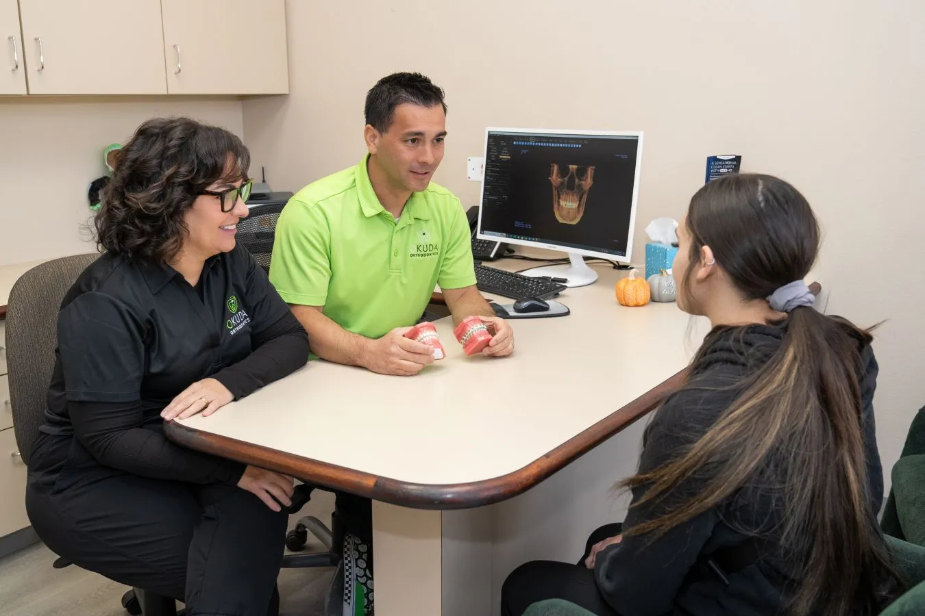 An orthodontic patient's first visit